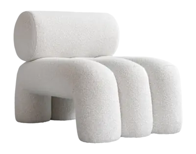 101 Copenhagen Foku Fauteuil Off White