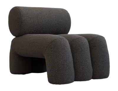 101 Copenhagen Foku Fauteuil Deep Taupe Chair