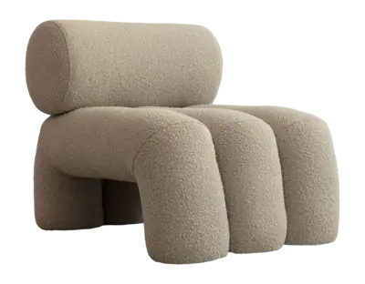 101 Copenhagen Foku Fauteuil Smoked Sand Chair