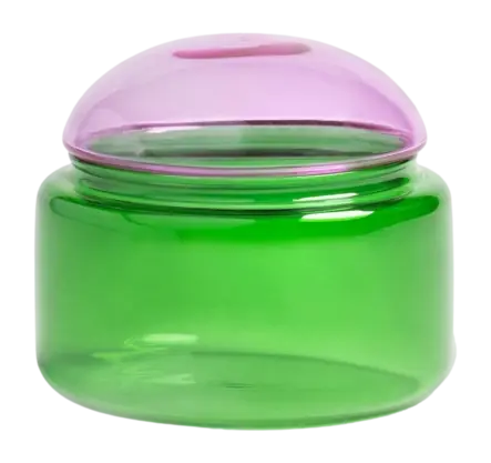 &k amsterdam Puffy Voorraadpot - Green
