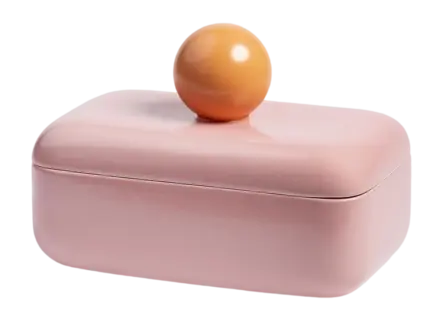 &k amsterdam Orb Voorraadpot - Pink