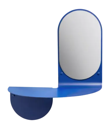 &k amsterdam Flip Spiegel - Blue