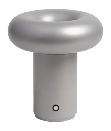 &k amsterdam Glimpse Draagbare Lamp - Frosted Silver