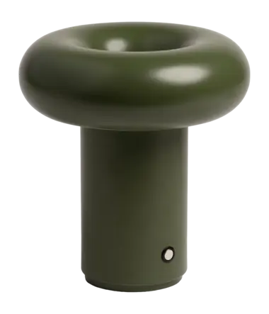 &k amsterdam Glimpse Draagbare Lamp - Moss Green
