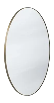 &Tradition Amore Spiegel gebronsd messing frame en zilverkleurige spiegel SC49
