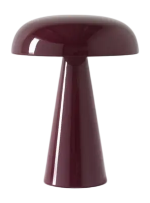 &Tradition Como Tafellamp Red Brown SC53 Draagbaar