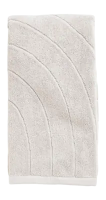 Zone Denmark Time Handdoek Soft Grey Towel (50 x 100 cm)