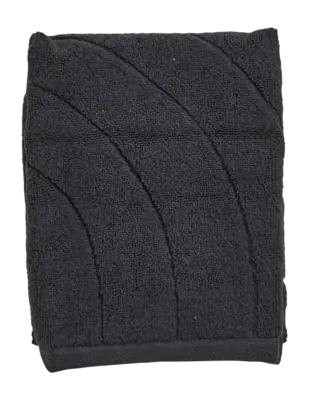 Zone Denmark Time Handdoek Black Towel 50 x 70 cm