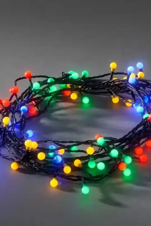 80-lichts LED lichtketting voor buiten, kleurrijk