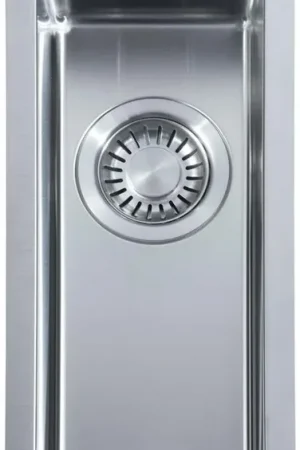 ABK Bingara kleine rvs spoelbak 15x40cm vlakinbouw onderbouw en opbouw KS51015001 6300-BIN15fVI
